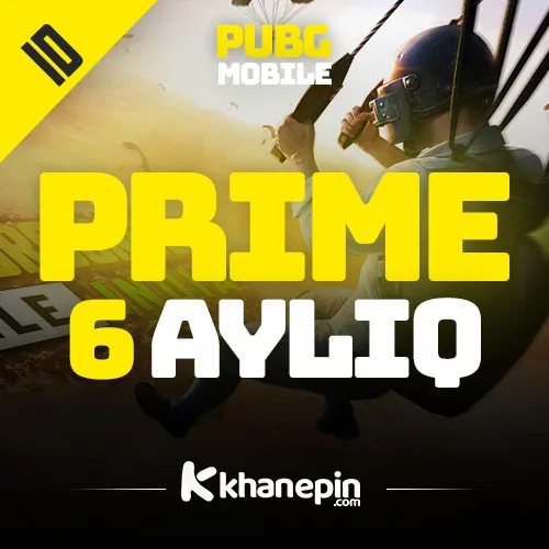 PUBG Mobile Prime 6 Aylıq