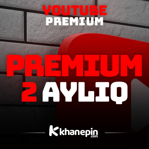 YouTube Premium 2 Aylıq