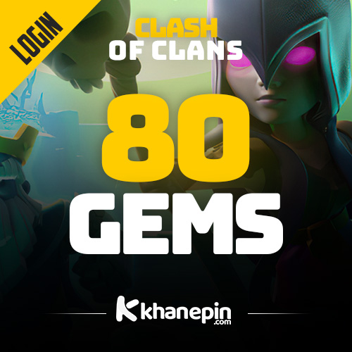 Clash of Clans 80 Gems