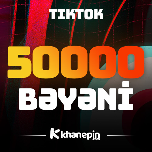 TikTok 50000 Bəyəni